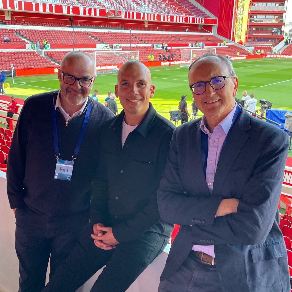 Gary Flintoff (@garyflintoff) on Twitter photo On duty at the City Ground... ๐๏ธ
๐๏ธ <a href="/Osman21Leon/">Leon Osman</a> is alongside <a href="/Iandennisbbc/">Ian Dennis</a> and <a href="/bbcjohnmurray/">John Murray</a>
๐ด๓ ง๓ ข๓ ฅ๓ ฎ๓ ง๓ ฟ <a href="/England/">England</a> ๐ Senegal ๐ธ๐ณ
โฝ๏ธ Friendly
โฐ 7.45pm
๐ป <a href="/bbc5live/">BBC Radio 5 Live</a>
๐ฑ<a href="/BBCSounds/">BBC Sounds</a>
๐ป <a href="/BBCSport/">BBC Sport</a>
<a href="/5liveSport/">BBC 5 Live Sport</a> w/ <a href="/KellySomers/">Kelly Somers</a>
#BBCFootball โฝ๏ธ On duty at the City Ground... ๐๏ธ
๐๏ธ <a href="/Osman21Leon/">Leon Osman</a> is alongside <a href="/Iandennisbbc/">Ian Dennis</a> and <a href="/bbcjohnmurray/">John Murray</a>
๐ด๓ ง๓ ข๓ ฅ๓ ฎ๓ ง๓ ฟ <a href="/England/">England</a> ๐ Senegal ๐ธ๐ณ
โฝ๏ธ Friendly
โฐ 7.45pm
๐ป <a href="/bbc5live/">BBC Radio 5 Live</a>
๐ฑ<a href="/BBCSounds/">BBC Sounds</a>
๐ป <a href="/BBCSport/">BBC Sport</a>
<a href="/5liveSport/">BBC 5 Live Sport</a> w/ <a href="/KellySomers/">Kelly Somers</a>
#BBCFootball โฝ๏ธ