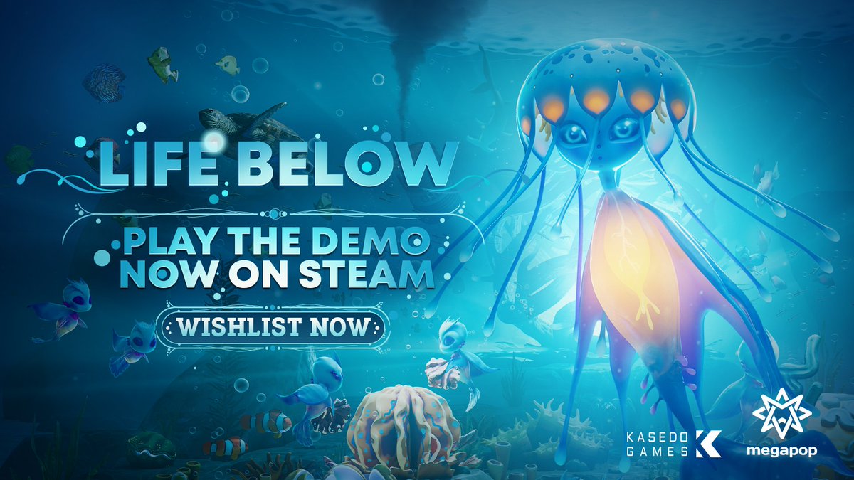 Have you tried our Life Below demo yet? 
Dive into our unique underwater city-builder and become a reef guardian - available now in Steam Next Fest. 🐠💙
Check it out - ow.ly/lHMN50W6921
 #SteamNextFest #GameDemo #IndieGameDev  #NextFest