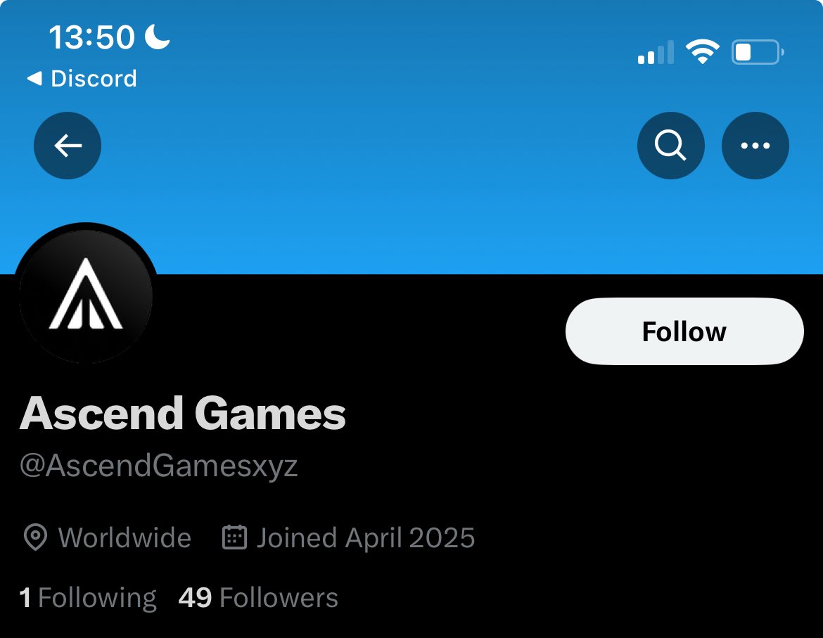 Finral (@s3v3n7y) on Twitter photo EARLY FIND
Ascend Games <a href="/AscendGamesxyz/">Ascend Games</a>
-> a gamefi project (casino/gamblefi related)
-> launching on MegaEth EARLY FIND
Ascend Games <a href="/AscendGamesxyz/">Ascend Games</a>
-> a gamefi project (casino/gamblefi related)
-> launching on MegaEth