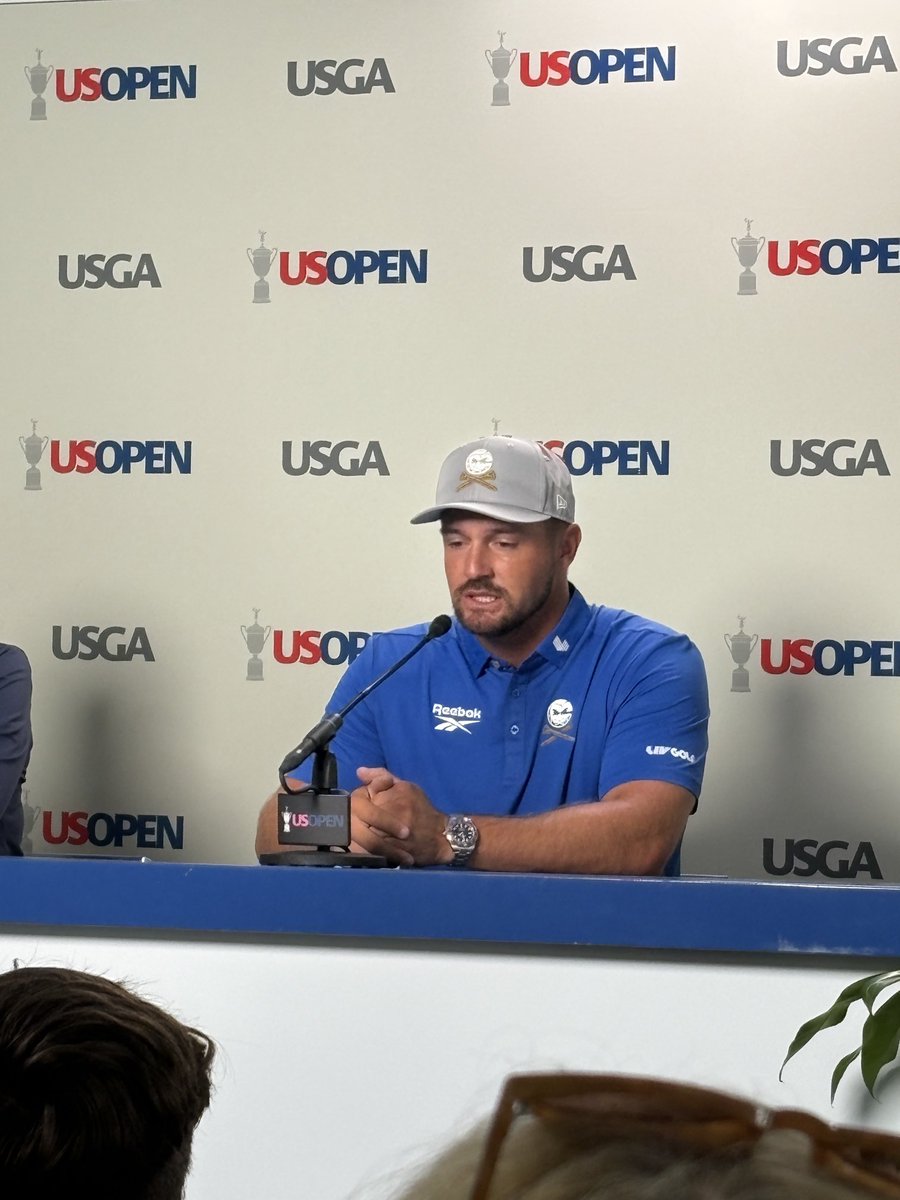 Bryson DeChambeau on Oakmont: “This is probably the toughest golf course in the world right now.”