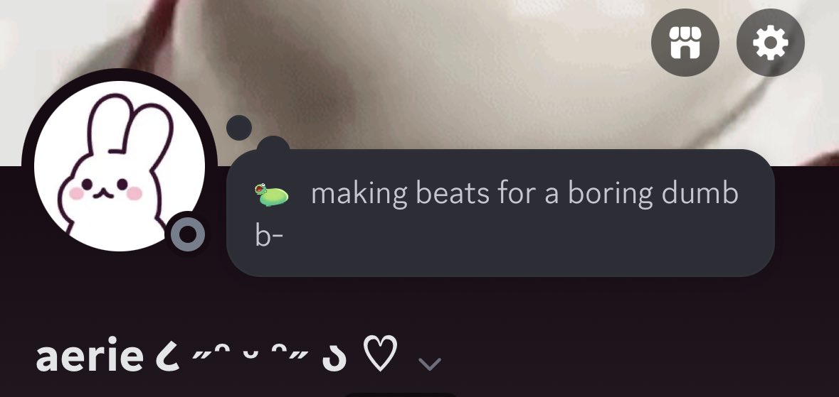 I love my discord status