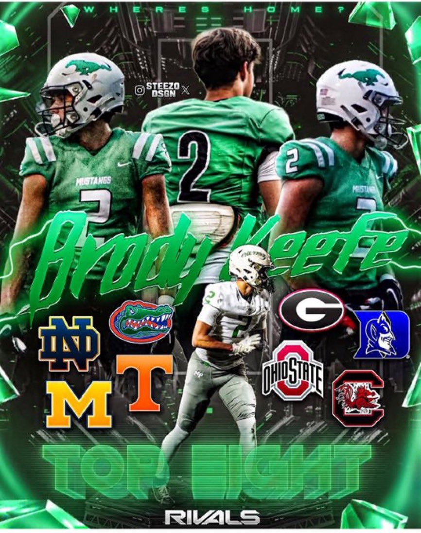 DukeMFFootball's tweet photo. This was his top eight lmao what in the world??? 

This Duke coaching staff is unreal! https://t.co/jGlB8MkdC1