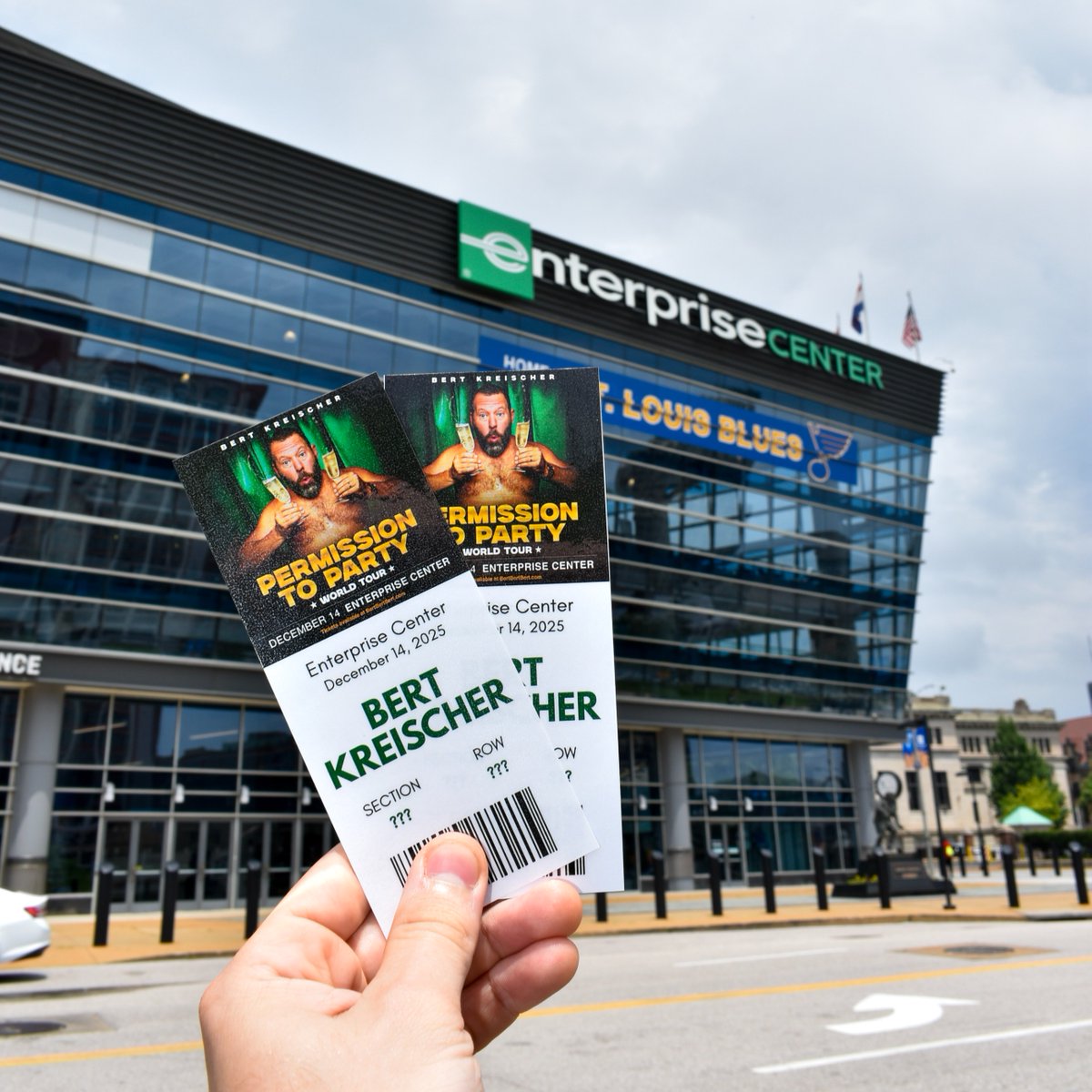 Celebrate Father's Day with the gift of tickets! 

We are giving away a pair of lower bowl tickets to see Bert Kreischer at Enterprise Center on Dec 14! To enter:

1️⃣ ❤️ 
2️⃣ Repost

Good luck! ✨