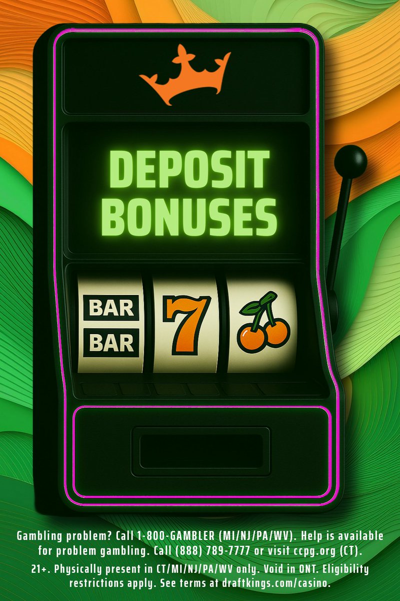 DraftKings Support (@dk_assist) on Twitter photo 💰 More play for your pay! 💰
Unlock extra funds with <a href="/DKCasino/">DraftKings Casino</a> Deposit Bonuses.
Here’s how it works 👉 bit.ly/4d7kW2e 💰 More play for your pay! 💰
Unlock extra funds with <a href="/DKCasino/">DraftKings Casino</a> Deposit Bonuses.
Here’s how it works 👉 bit.ly/4d7kW2e