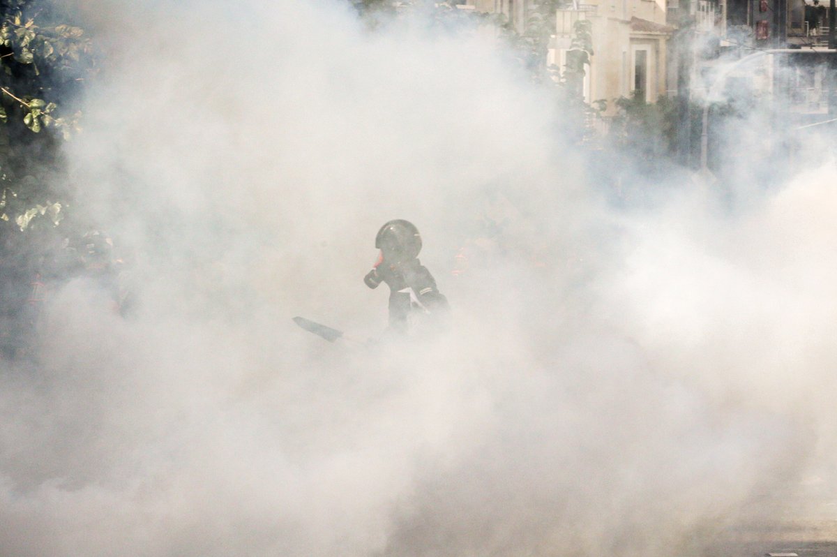 Did you know studies have shown that just one exposure to tear gas can increase the likelihood of respiratory illnesses, including influenza, pneumonia, or bronchitis? That's why in 2020, the ATS called for a moratorium on the use of tear gas and other chemical agents.

Learn