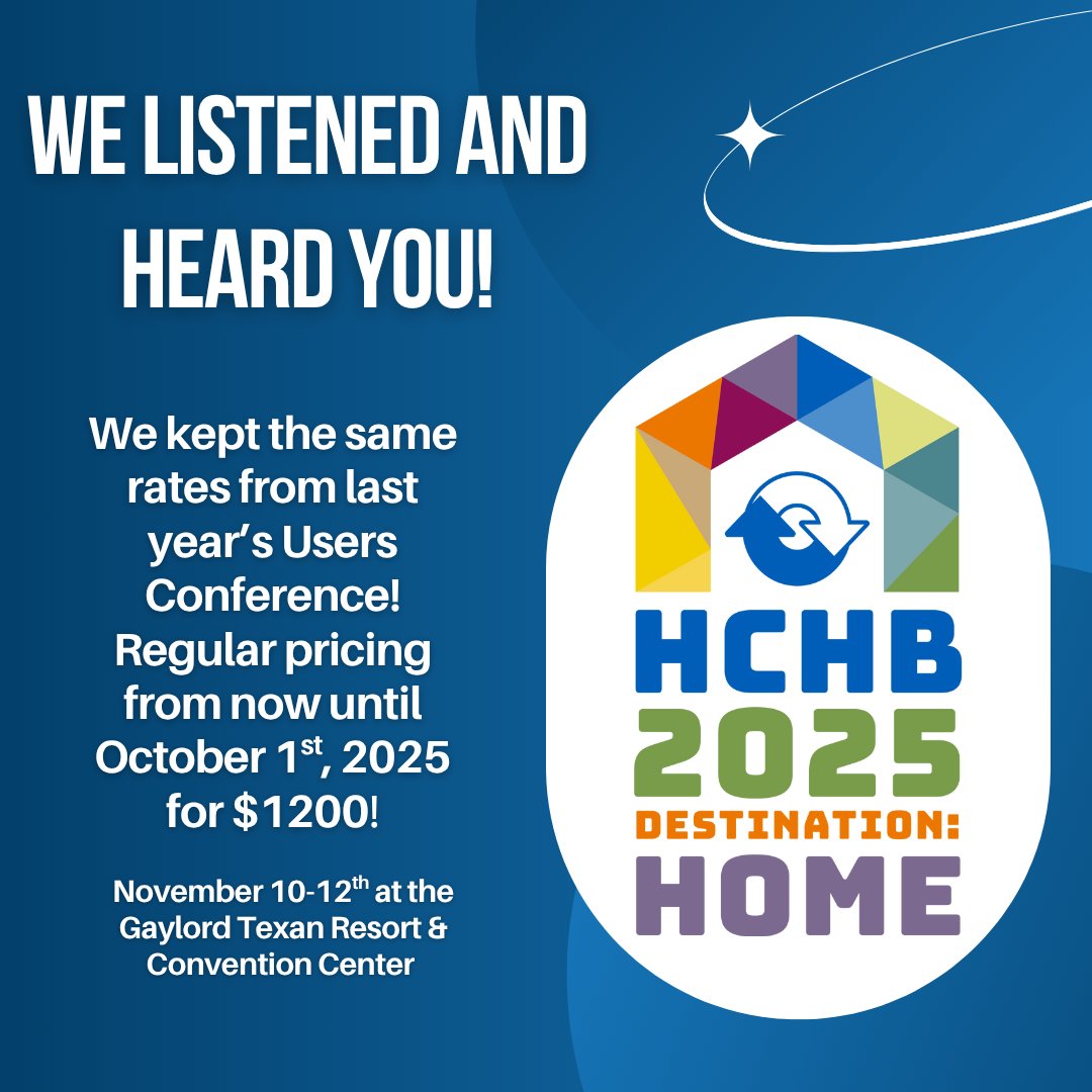 We listened and we heard you! Users Conference rates are the same price as 2024, register now to get regular pricing! Pricing will go up in October, and you can register here: bit.ly/3Civwpl