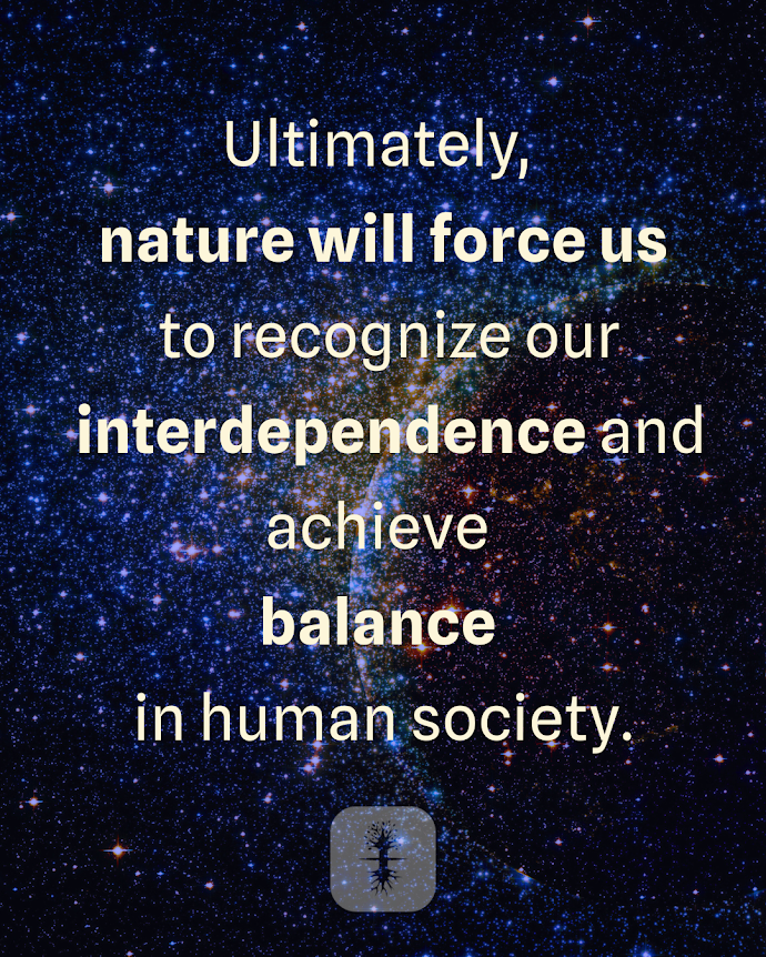 Kabbalahinfo's tweet photo. Ultimately, nature will force us to recognize our #interdependence and achieve #balance in human #society.
To learn more about #kabbalah, join a free online course at KabU >> https://t.co/qHCYtqkPCK
#humanity #forcesofnature #lawsofnature #interconnection #harmony https://t.co/yMzV2otYAp