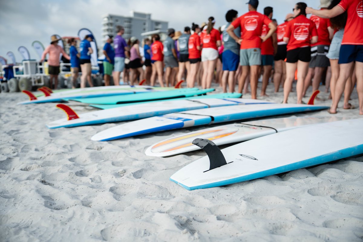 BrooksRehab's tweet photo. Waves of courage, strength and joy rolled in at our #adaptivesurf event! ๐โโ๏ธ๐๐
๐ View all of the photos from the day: https://t.co/nfD1cMC6GG https://t.co/xQSnGt0xkO