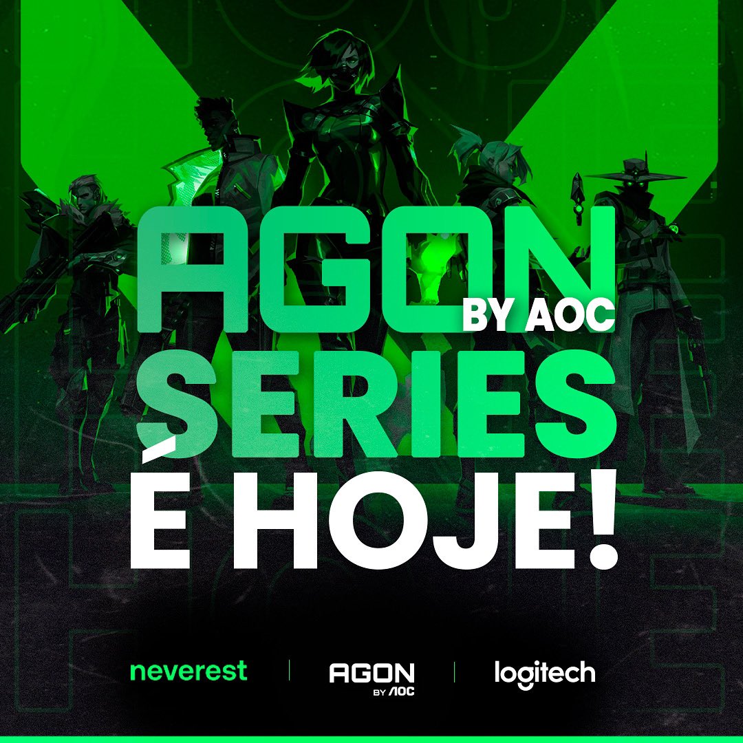 Neverest | Rumo ao Topo 🏔️ (@neverestgg) on Twitter photo 🔥 Hoje, 19h!
Mostre que você não é só mais um no lobby.
Agon by AOC Series com <a href="/AGONbyAOC/">AGON by AOC</a> e <a href="/LogitechGBrasil/">Logitech G Brasil</a>!
💸 R$700 em VP ou PIX para os melhores
🆓 Inscrição grátis – ainda dá tempo!
🔗 bit.ly/agonbyaocseries
⚔️ Evolua, compita e mostre seu valor.
#AgonbyAocSeries 🔥 Hoje, 19h!
Mostre que você não é só mais um no lobby.
Agon by AOC Series com <a href="/AGONbyAOC/">AGON by AOC</a> e <a href="/LogitechGBrasil/">Logitech G Brasil</a>!
💸 R$700 em VP ou PIX para os melhores
🆓 Inscrição grátis – ainda dá tempo!
🔗 bit.ly/agonbyaocseries
⚔️ Evolua, compita e mostre seu valor.
#AgonbyAocSeries