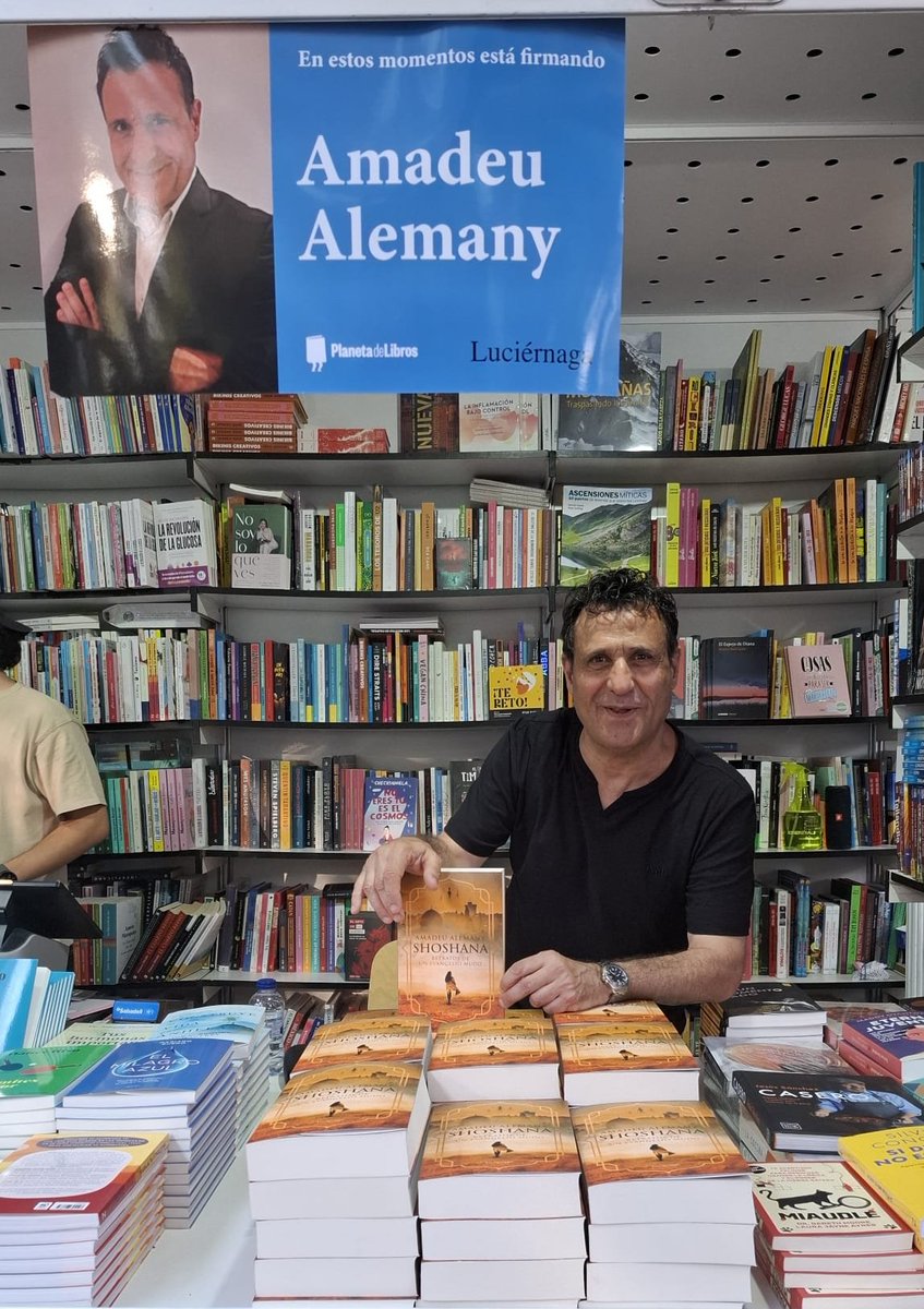 A la Feria del libro de Madrid! Shoshana...!