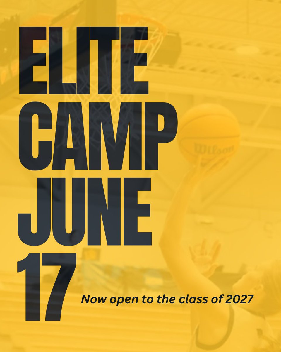 Our Elite Camp is now open to 2026 AND 2027's. We would love to see you there! 

Visit the link to sign up:
forms.gle/SwSfKL8b1gj3j3…

GO PANTHERS 💛