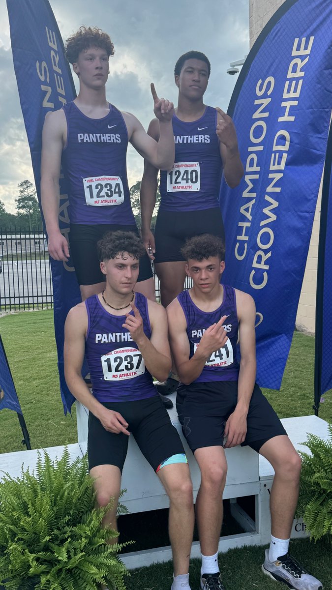 Congratulations to our Boys 4x400 Relay Team on winning the 5A State Championship.
