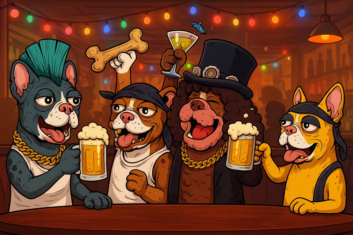 JunkyardDogsNFT's tweet image. Just heard our top holder @SuperNFTrader is having a baby! Congratulations to you and the missus!
Welcoming in an little puppa 💛🦴🐶🍻