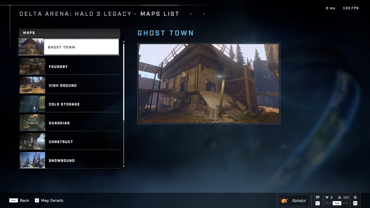 iSpiteful's tweet image. RUN, DON&apos;T WALK, HALO STUDIOS JUST ADDED A &quot;HALO 3 LEGACY&quot; PLAYLIST TO HALO INFINITE 🤯

IT FEATURES 11 FORGE MAPS BASED ON CLASSIC HALO MAPS WITH LEGACY MOVEMENT SETTINGS (NO SPRINT OR CLAMBER)

BIG W 🔥