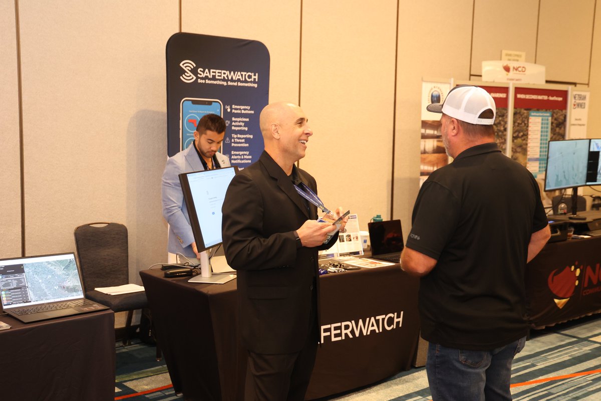 SaferWatchApp's tweet image. SaferWatch is proud to be an annual partner of FS3 and attending the Florida School Safety Summit in Orlando! Thank you to @FLSchoolSafety and @EducationFL for hosting such a valuable event, focused on continuing to make the State of Florida the leader in school safety across the…