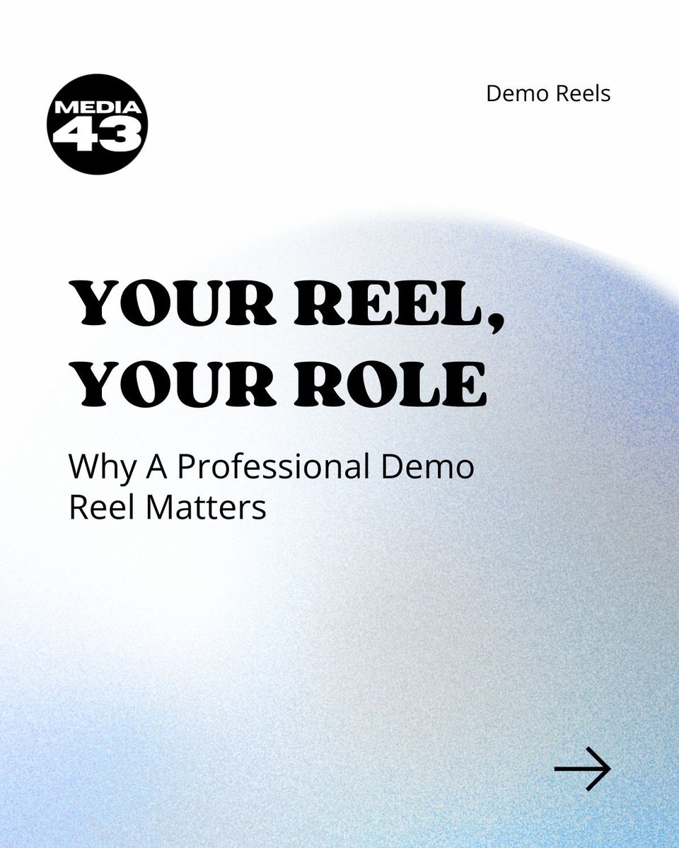media43official's tweet image. A professional demo reel shows casting directors exactly what you bring to the table. It's not just clips, it's your first impression.

✨ Ready to get seen, booked, and remembered? Let us create a standout demo reel for you! DM us today to get started!

#ActorTips #CastingCall