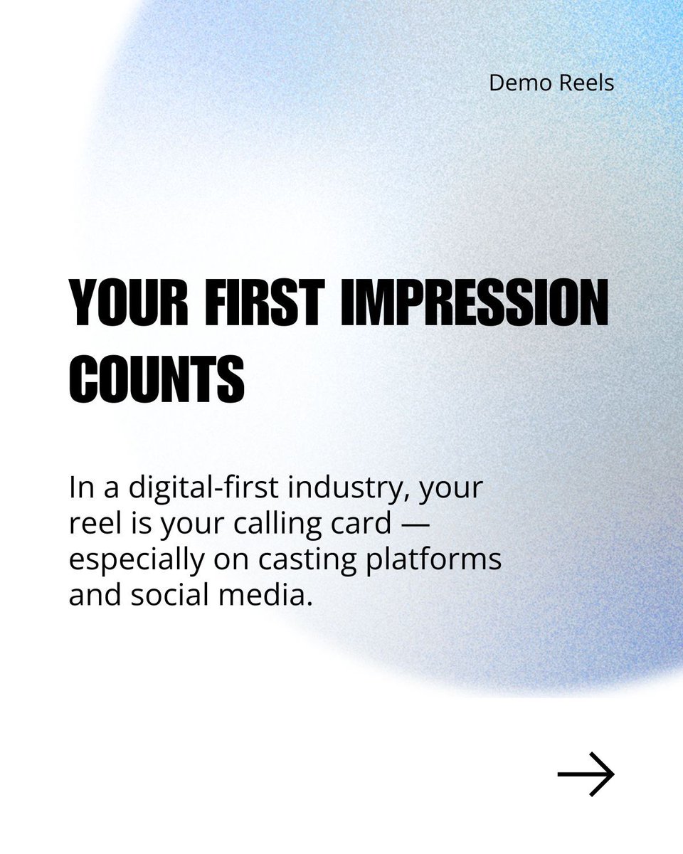 media43official's tweet image. A professional demo reel shows casting directors exactly what you bring to the table. It's not just clips, it's your first impression.

✨ Ready to get seen, booked, and remembered? Let us create a standout demo reel for you! DM us today to get started!

#ActorTips #CastingCall