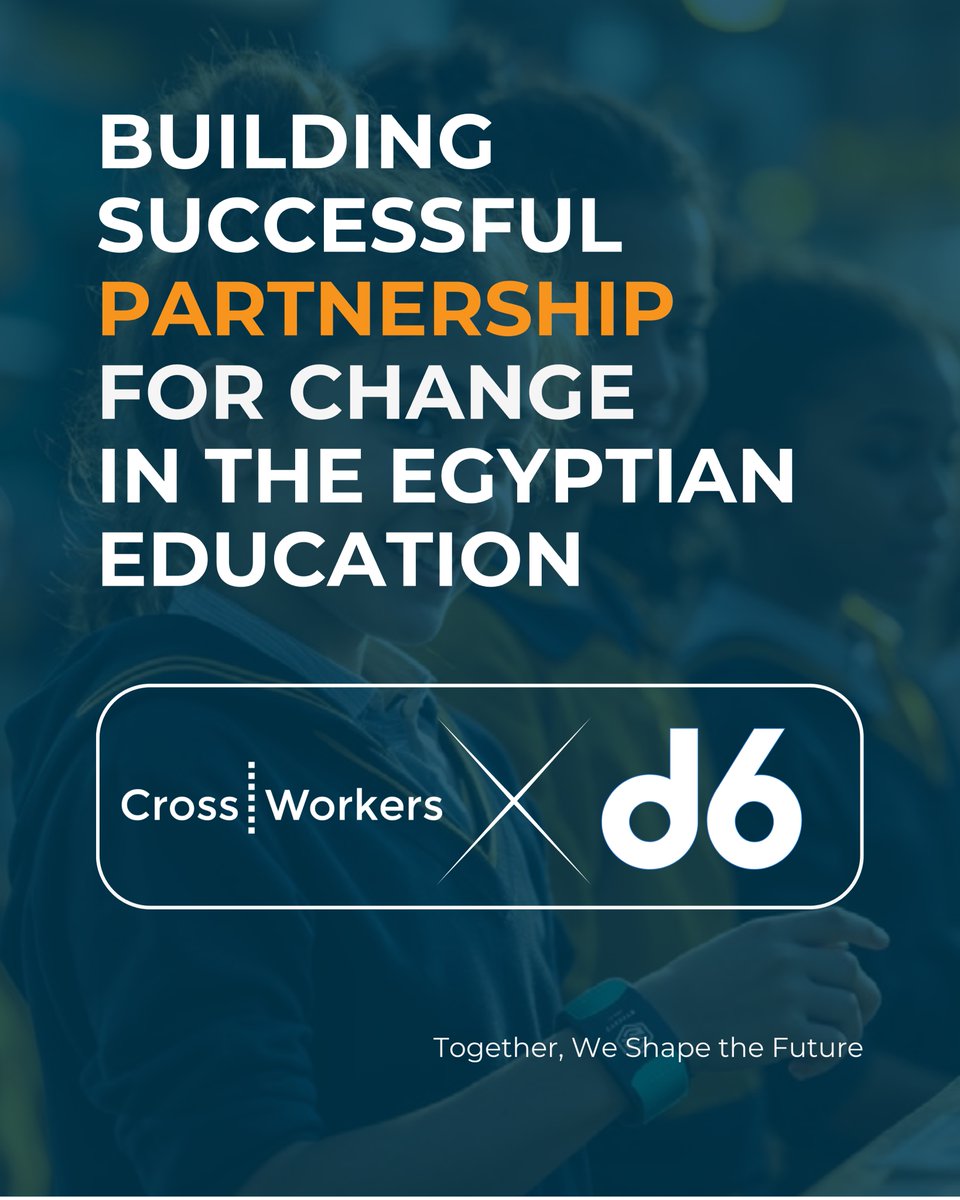 crossworkers_'s tweet photo. New Partnership Alert!

d6 &amp; CrossWorkers join forces to revolutionize school communication across Egypt &amp; GCC! Together, we’re bridging gaps, empowering educators, and transforming EdTech

#IToutsourcing #EdTech #DigitalTransformation #Partnership

@d6groupSA https://t.co/WquYr0xvxJ