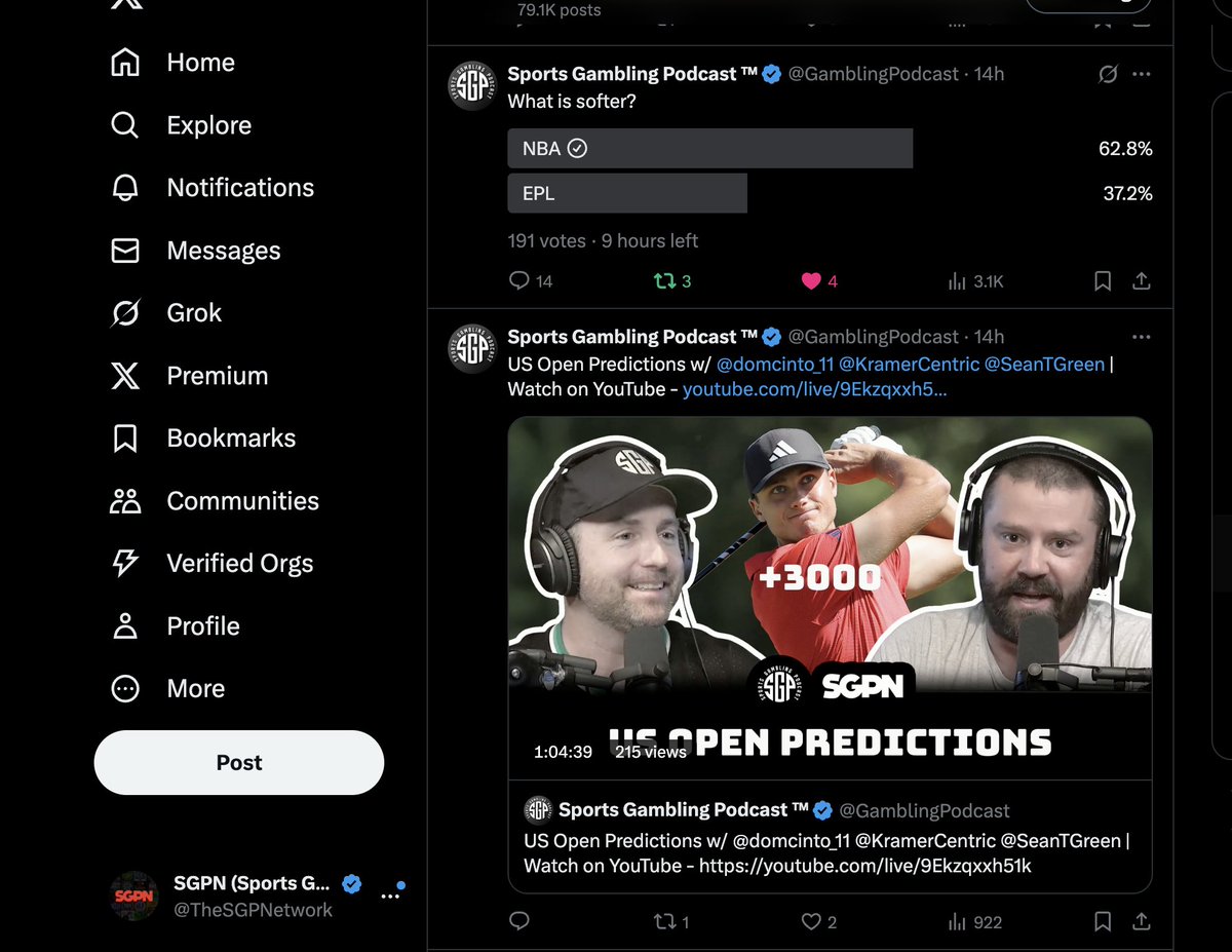 seantgreen's tweet photo. Wow! 

One of my independent vote auditors has discovered that @KramerCentric use @TheSGPNetwork to vote NBA as softer than EPL. #StopTheSteal #Rigged #BallotStuffing https://t.co/TLxOCyXP3Q