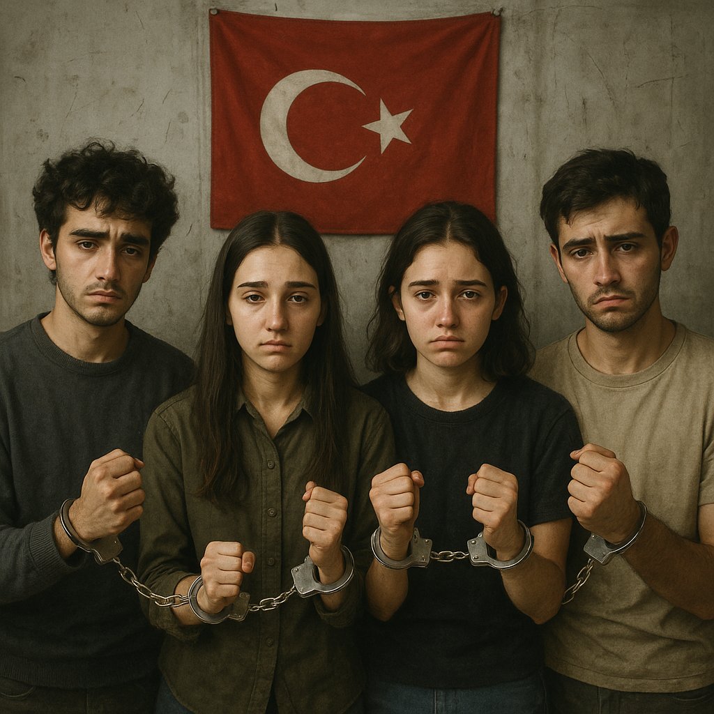 Umudu kırılmış bir gençlik, ülkenin felaketi demektir. Ve maalesef:
ÜlkeminGençleri Tutuklu