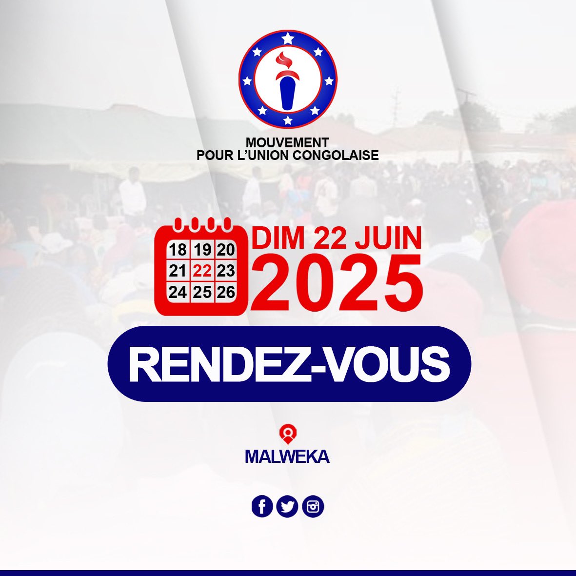 Mouvement pour l’Union Congolaise (@mouvementunion) on Twitter photo Nous vivons une époque charnière, marquée par des défis profonds : inégalités sociales, crises politiques.
Une jeunesse consciente se lève, elle comprend que l’avenir du pays ne se construit pas demain, mais aujourd’hui et maintenant. <a href="/ATshisawu/">Aaron Badibanga Tshisawu</a> <a href="/jkalumba49/">Jonathan Kalumba</a> <a href="/jo_mbombo/">Jonathan David M'BOMBO T.</a> Nous vivons une époque charnière, marquée par des défis profonds : inégalités sociales, crises politiques.
Une jeunesse consciente se lève, elle comprend que l’avenir du pays ne se construit pas demain, mais aujourd’hui et maintenant. <a href="/ATshisawu/">Aaron Badibanga Tshisawu</a> <a href="/jkalumba49/">Jonathan Kalumba</a> <a href="/jo_mbombo/">Jonathan David M'BOMBO T.</a>