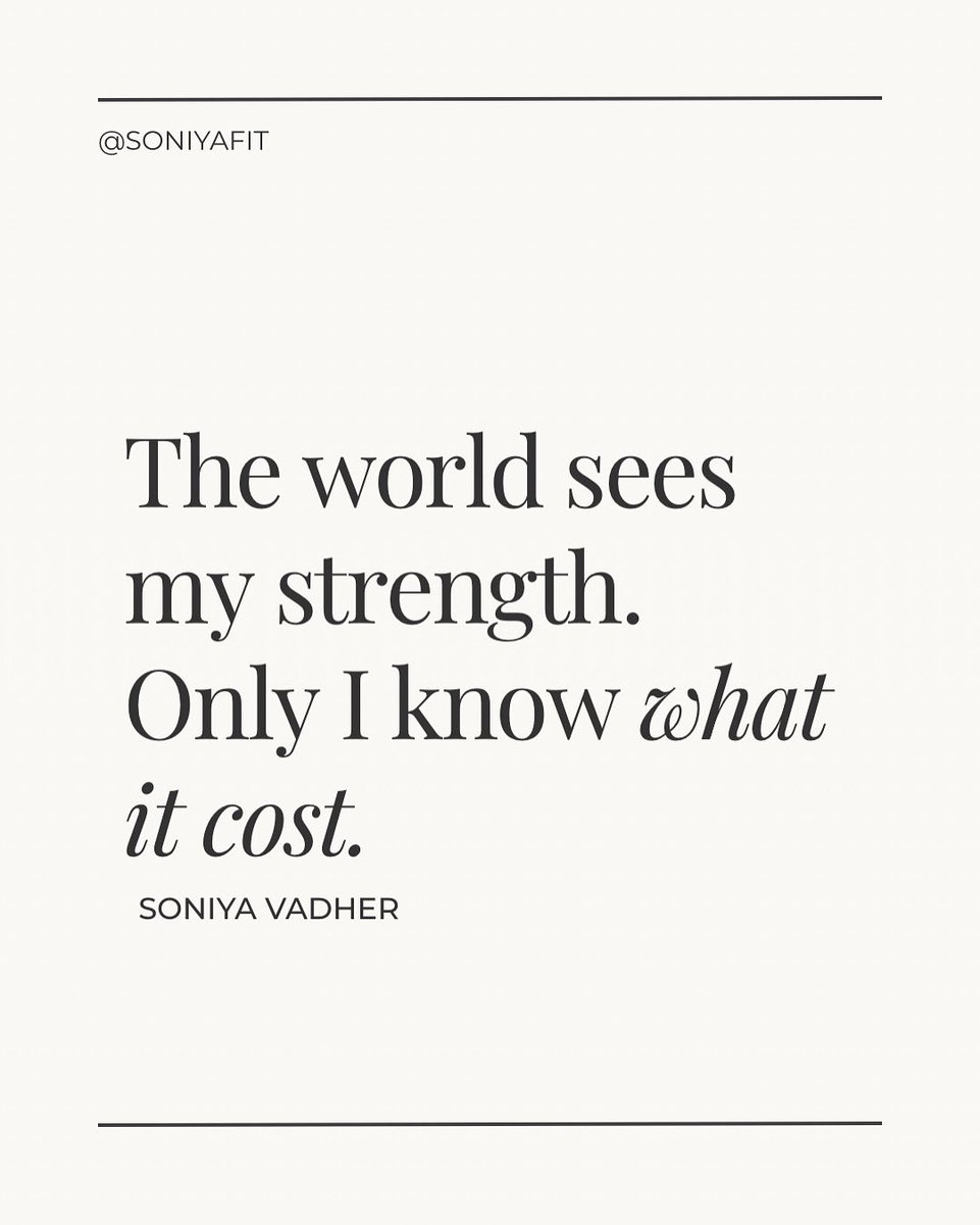 SoniyaFit's tweet photo. Drop a ❤️ if you can relate… #iSeeYou 🥺🫶🏼 https://t.co/IrXjjrglKR