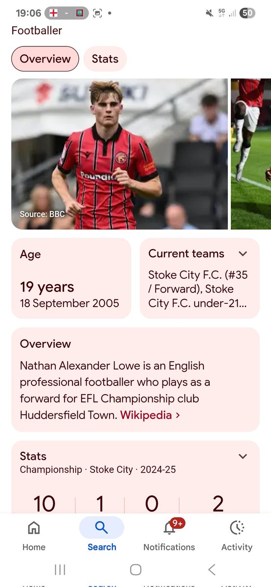 Who's changed nathan lowe's wiki page? 😂 #htafc