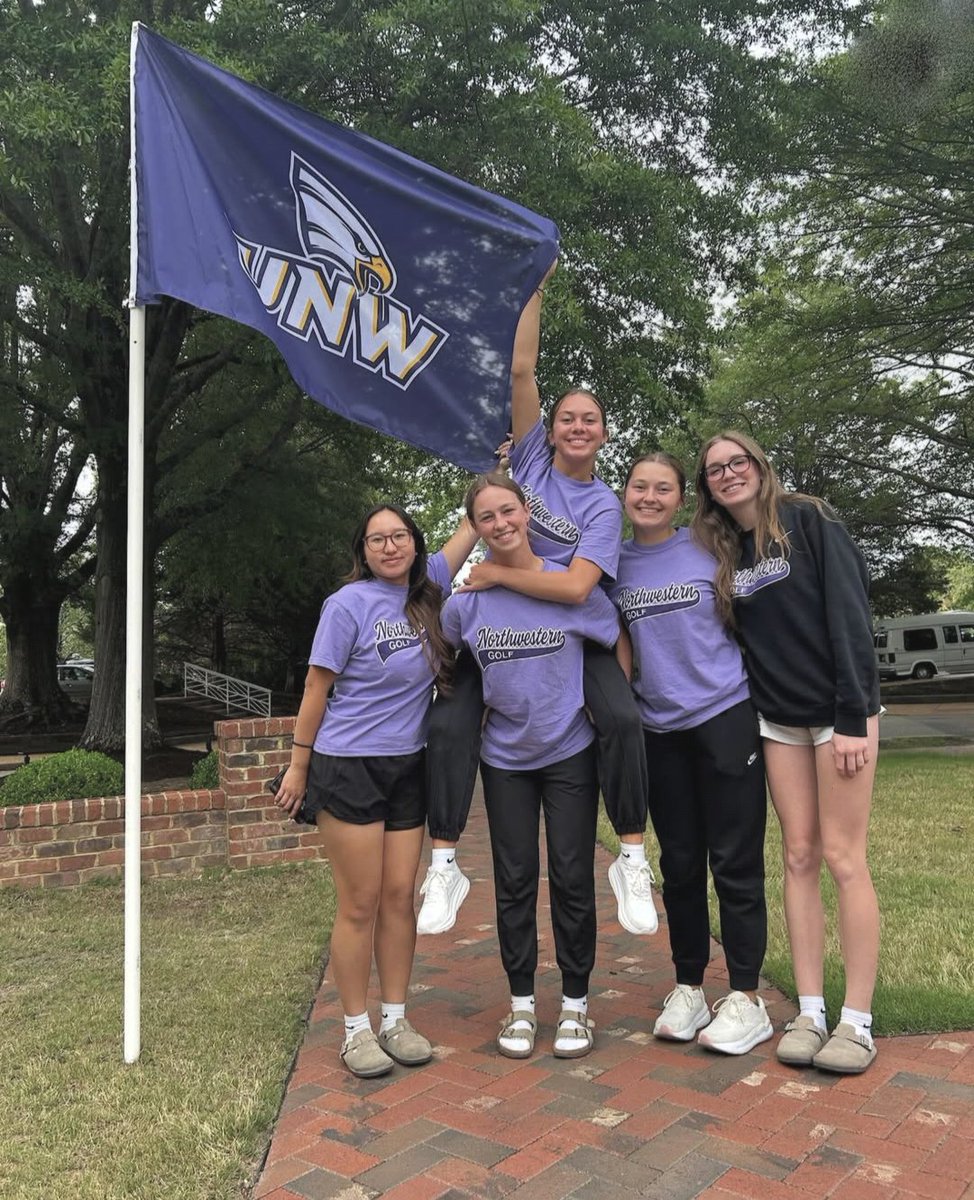 Purple ink on a purple tee = 🔥

We geared up UNW Women's Golf with custom shirts that win before the first swing. Ready for your own? ➡️ 
apdesignpro.com/lets-talk 🏆
Helping You Look Good! #CustomShirts #ScreenPrint #GolfLife