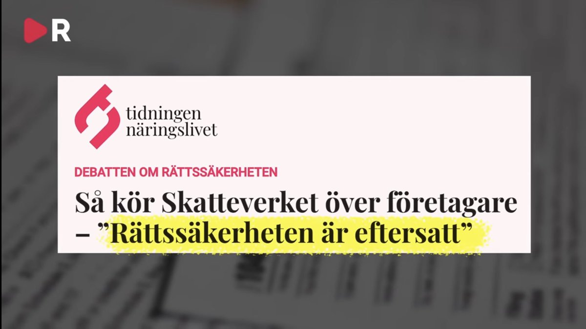 Jag har just tittat på den här dokumentären om myndigheters hantering av svenska företag. Det är tyvärr inte det enda av det här slaget som jag tagit del av på senare tid, vilket bara gör det hela värre.

Det hela är mycket enkelt. Myndigheter ska tillämpa det som beslutats av