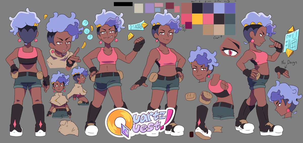 quartz_quest's tweet image. Renea makes her debut in episode 3 later this month! Here's some development art and sketches from 2022 and 2023
#indieanimation
