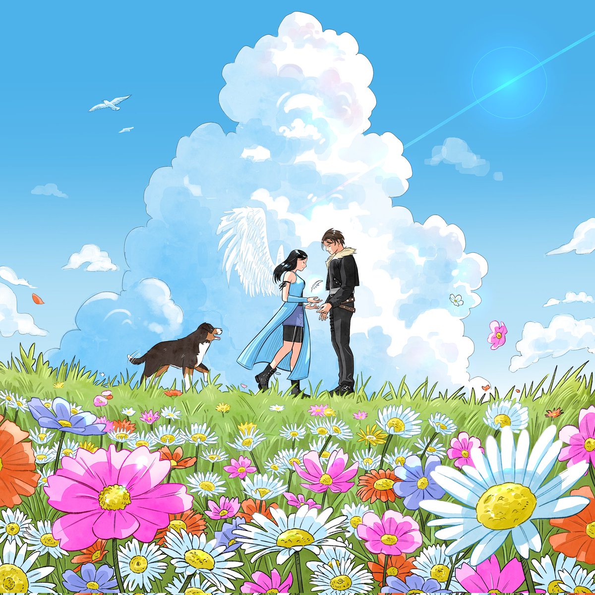 Katia_Vecchio_'s tweet image. Rinoa and Squall 🩵
I really missed these two!
#FinalFantasyVIII #FF8 #fanart