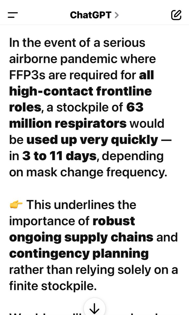 Maybe we should all start paying attention to ChatGPT these words of wisdom are quite impressive 😂