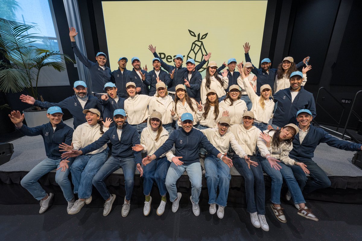 pejmannozad's tweet image. To the incredible team at Pear: thank you for being all-in, all the time. You make this work meaningful, and you make it matter for the people building the future! @pearvc 🍐