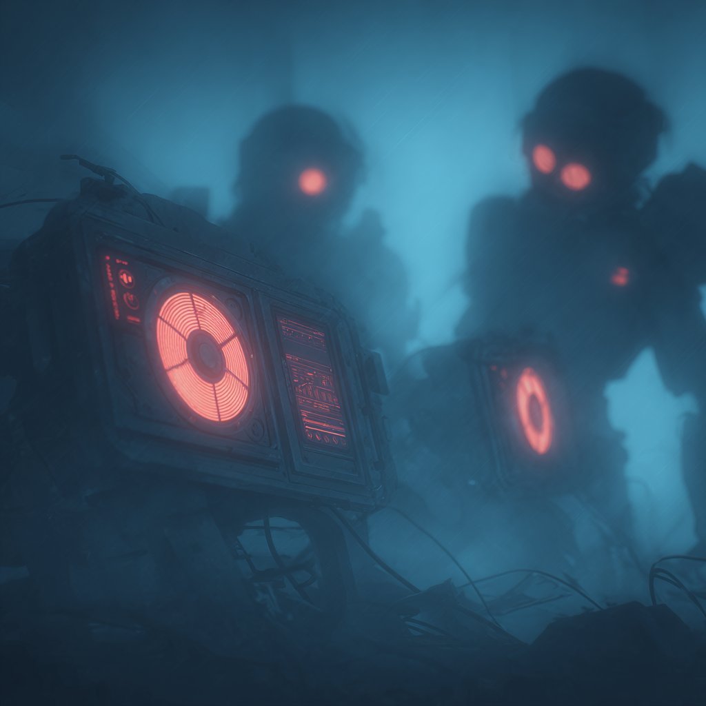 Cooling fans spun up. Lenses adjusted—not as if they heard him, but as if they knew where he was headed… or, even better, what the signal promised. 5/