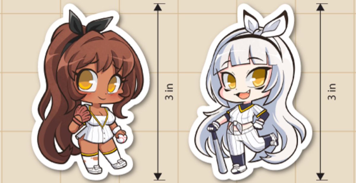 runeechan's tweet image. I’ll be at Petco Park later today! Celebrating  Padres x Nikke collab! And I’ll have stickers of the buns to give out! ;3 

@NIKKE_en #NIKKEATBAT #nikke