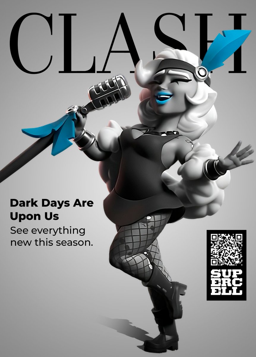 made this edit inspired by Vogue magazines.
I liked this season's theme. 
#vogue #clashofclans #photoshop #clashroyale #royalchampion #parody #supercell