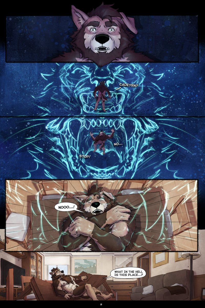 Page 9/9!

This is all here! Thanks for giving the time to read it, I hope you liked it!!

It's a small thing, and it has taken me so long to finish, but I'm really proud of the result. So happy I accepted the project, and that I continued it to the end.