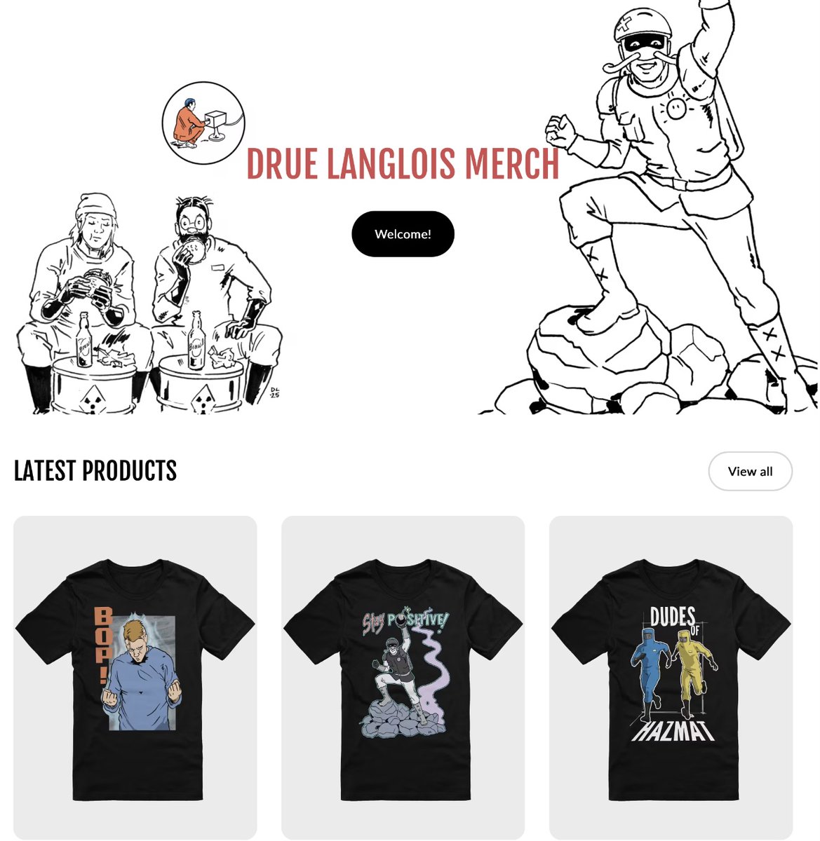 Drue Langlois (@druelanglois) on Twitter photo I have a new online SHOP!
drue-langlois-shop.fourthwall.com/en-usd I have a new online SHOP!
drue-langlois-shop.fourthwall.com/en-usd