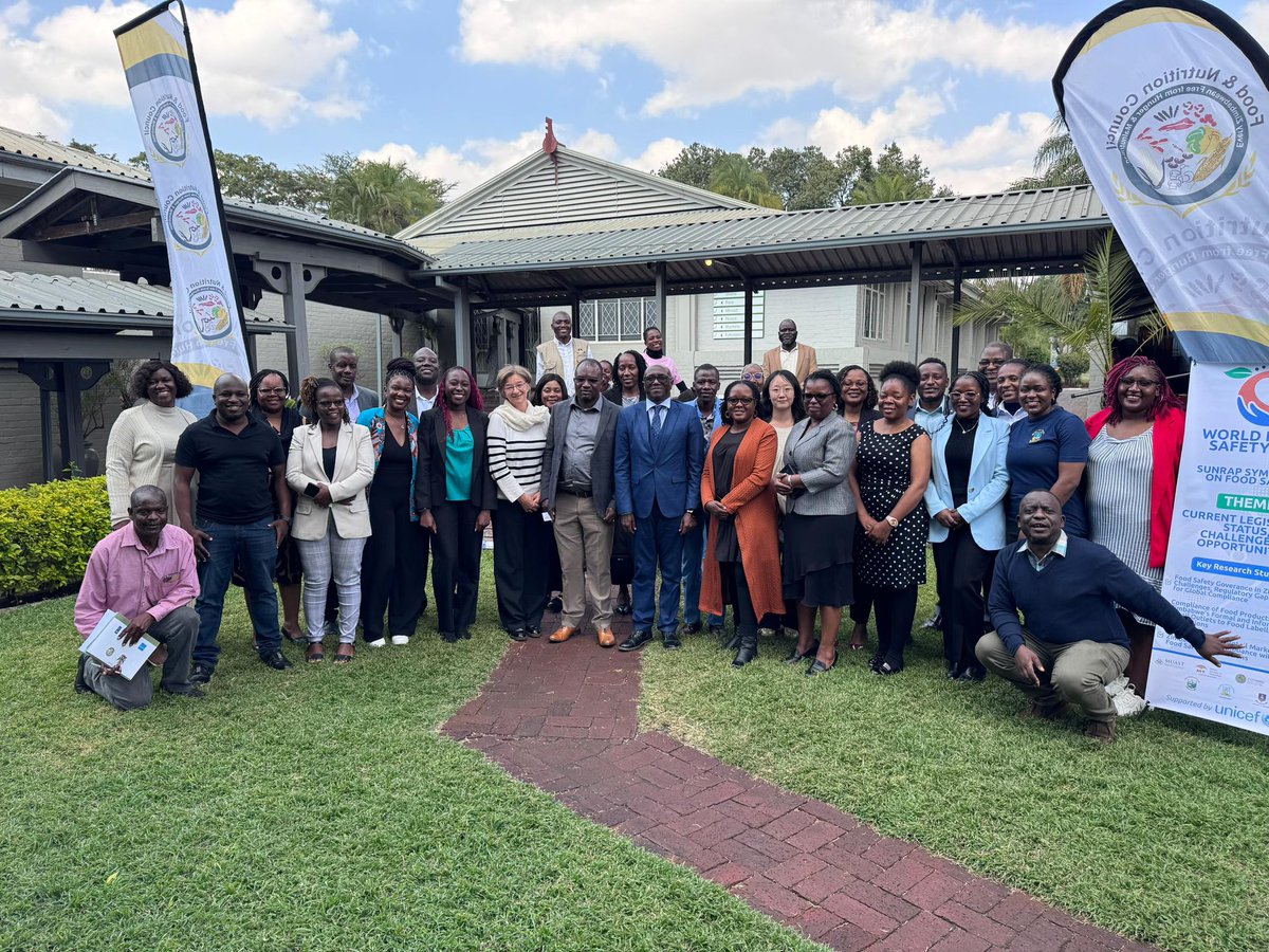 We have uploaded a gallery of photos from today's successful symposium on food safety to the FNC website. View them here: fnc.org.zw/portfolio-item…
#FoodSafety #Zimbabwe