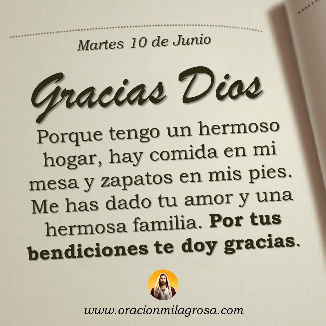 ORACIÓN DE HOY.