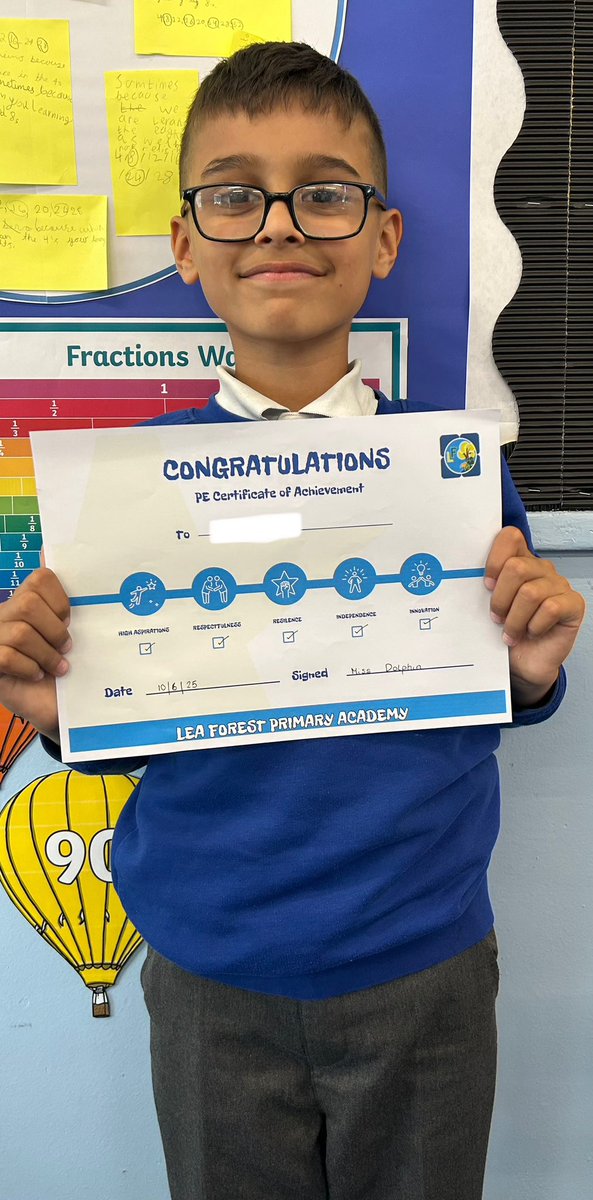 3JMs PE Star of the Week! What an absolute superstar! We are all very proud of you. Well done 🤩<a href="/Lea_Forest_Lift/">Lift Lea Forest - Official Account</a> <a href="/LLF_DHT/">Mr. White DHT </a> <a href="/MrsMurphy7522/">Mrs Murphy 🍏 ✏️ 🌈</a> <a href="/lfppeteam/">LFP PE Team</a> <a href="/MrBWright1/">Mr B Wright</a>