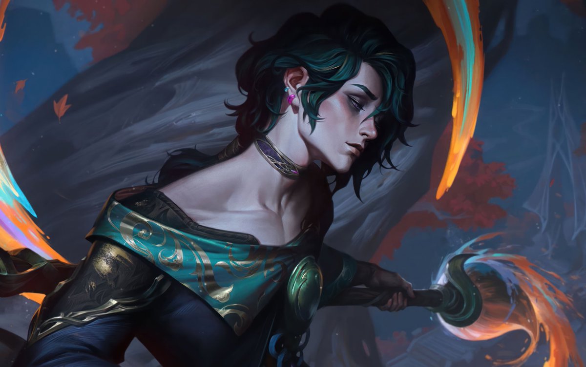luxnoira's tweet photo. is it really hwei if riot doesnt make him look sad and or tired https://t.co/qlto6O1WeP