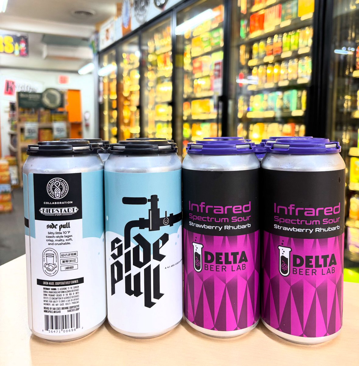 Harley's Liquor (@harleysliquor) on Twitter photo Side Pull- Czech Style Lagerπ»
<a href="/FairStateCoop/">Fair State Co-op</a> x <a href="/BierstadtLager/">Bierstadt Lagerhaus</a>
Infrared- Strawberry Rhubarb Sourππ
<a href="/deltabeerlab/">Delta Beer Lab</a>
#newbeer #goodbeer #craftbeer #beergoals #beervibes #fairstatecoop #bierstadt #deltabeerlab Side Pull- Czech Style Lagerπ»
<a href="/FairStateCoop/">Fair State Co-op</a> x <a href="/BierstadtLager/">Bierstadt Lagerhaus</a>
Infrared- Strawberry Rhubarb Sourππ
<a href="/deltabeerlab/">Delta Beer Lab</a>
#newbeer #goodbeer #craftbeer #beergoals #beervibes #fairstatecoop #bierstadt #deltabeerlab
