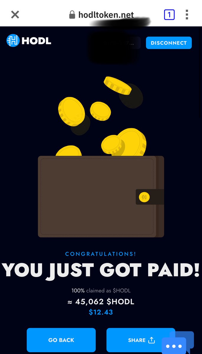 ManU_Tigers's tweet photo. Today’s free $BNB reward claim as passive income for just holding $HODL #HODL #Hodltoken #HODLREWARDS #CRYPTOBNB #PASSIVEINCOME #FREEMONEY #BSC #BNB  $BNB #BSCgem #BSCgems #Memecoin #Memecoins https://t.co/fgBN3P8VzH