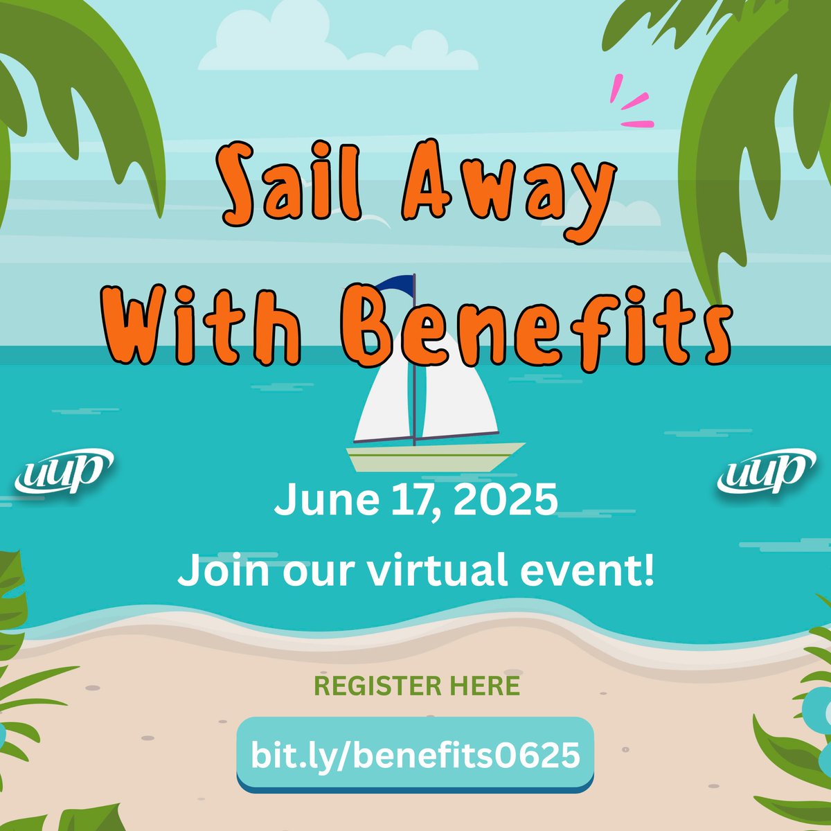 Join UUP on Tuesday, June 17 at 12 pm to learn how to utilize and maximize your negotiated benefits.  

The webinar will also cover UUP's extensive members-only voluntary programs and discounted services.

Register here: bit.ly/benefits0625