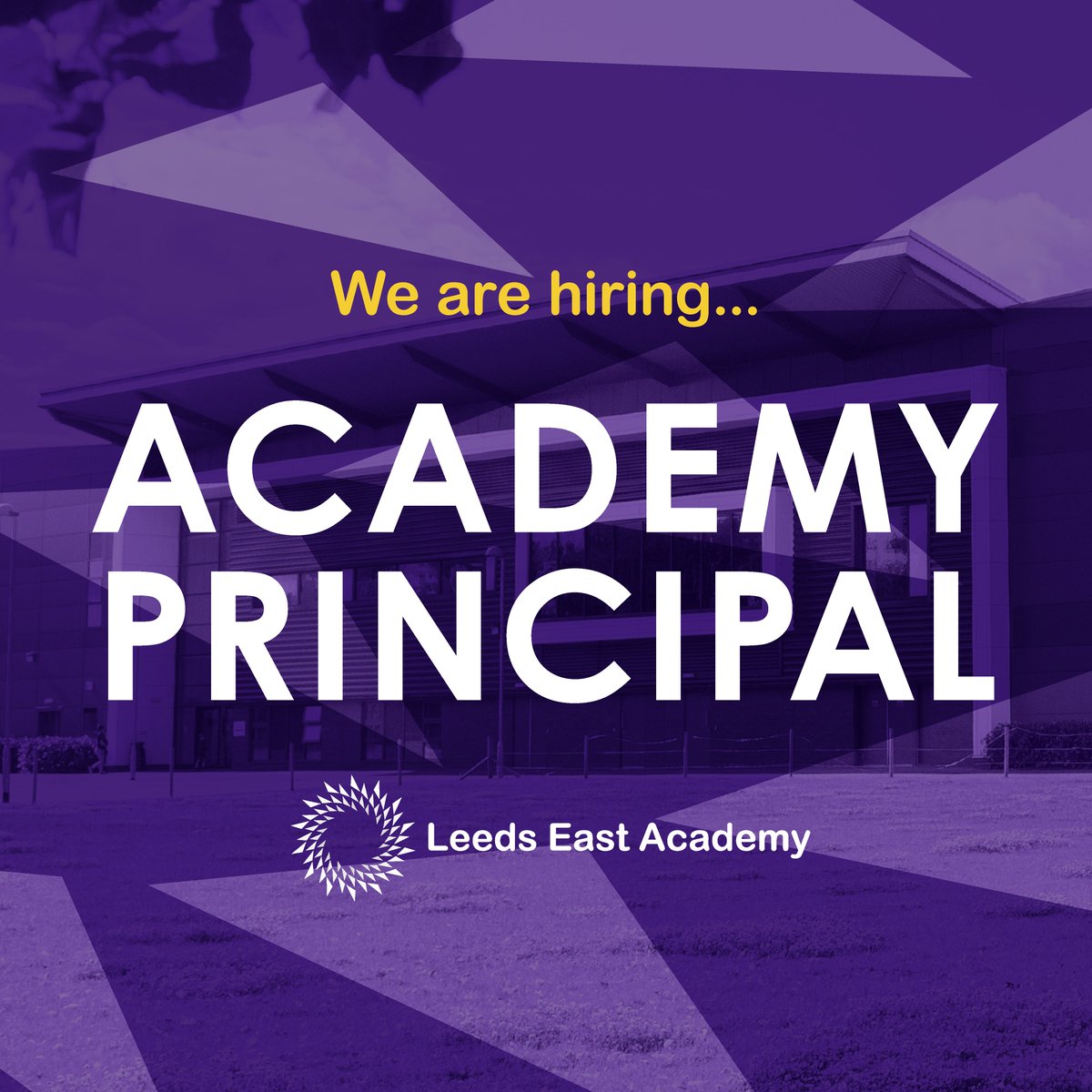 📢 We're recruiting a Principal!

Join Leeds East Academy-a vibrant, inclusive school driving real change. Lead with ambition, integrity, and purpose.

📅 Deadline: 30th June
🔗 Apply now: ow.ly/p01O50W75vp

#SLTjobs #LeedsEdu #Leadership #LeedsJobs