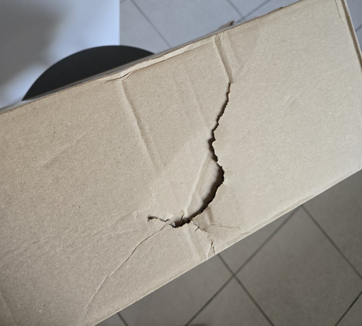 99,9% des colis chez moi, c'est comment chez vous ?