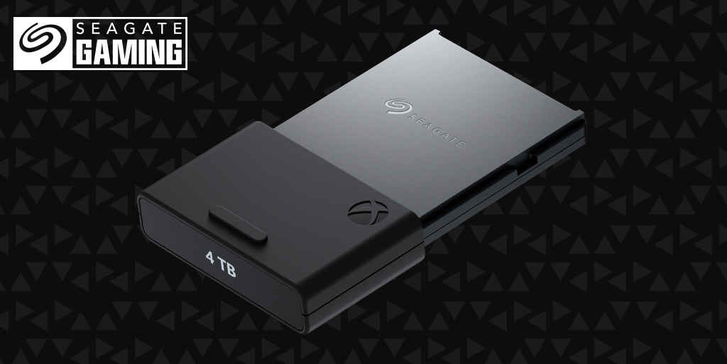 The Seagate Storage Expansion Card for Xbox Series X|S is back and better than ever, with up to 4TB of capacity for your growing gaming library. Experience peak performance, faster load times, and effortless compatibility spanning every Xbox generation. Available now at Seagate.