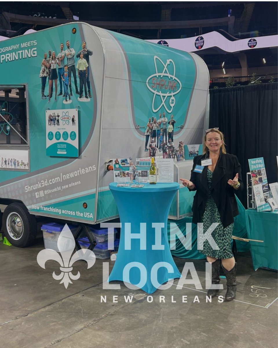 #ThinklocalNola business of the month! 🤩 

📸 @shrunk3d_new_orleans | 📧 neworleans@shrunk3d.com