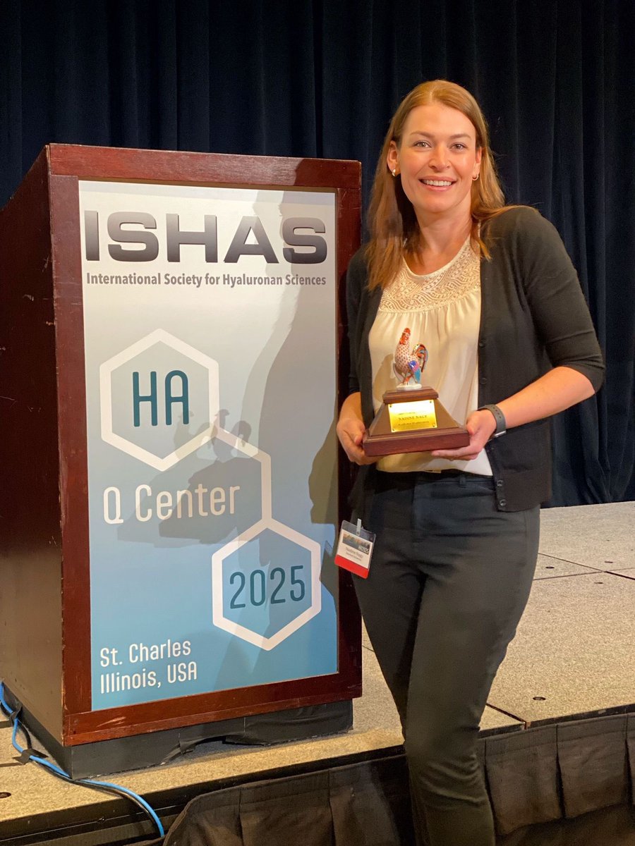 ISHAS_org's tweet image. Nadine Nagy winner of the EBJD mini rooster award